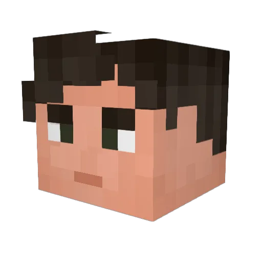 Murci6704 Minecraft avatar head, 3D render