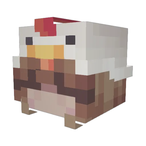 Murdock14 Minecraft avatar head, 3D render