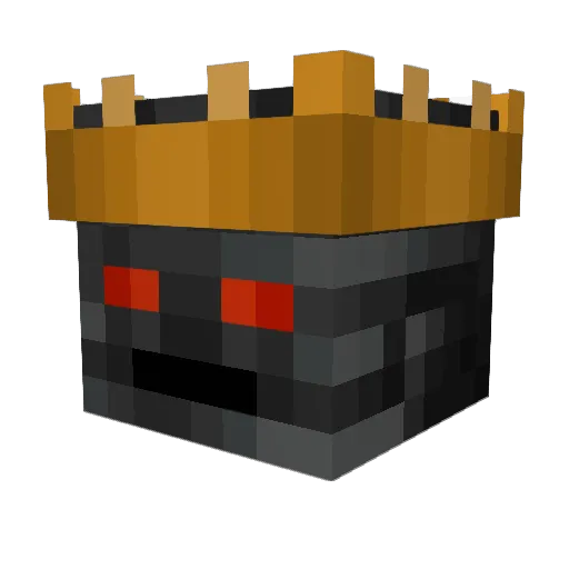 Murdred_ Minecraft avatar head, 3D render
