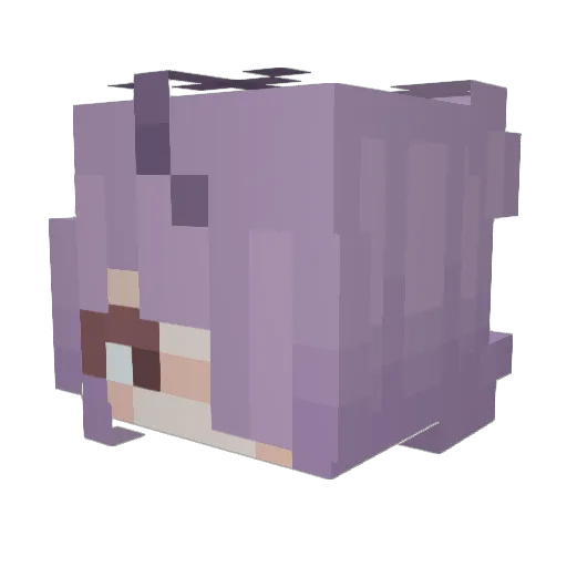 Murfee00 Minecraft avatar head, 3D render
