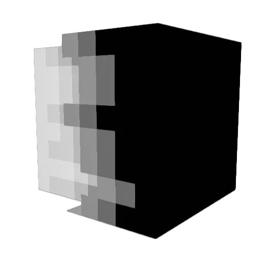 Murgiz Minecraft avatar head, 3D render