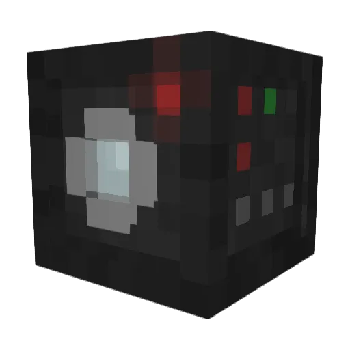 MuriCam Minecraft avatar head, 3D render