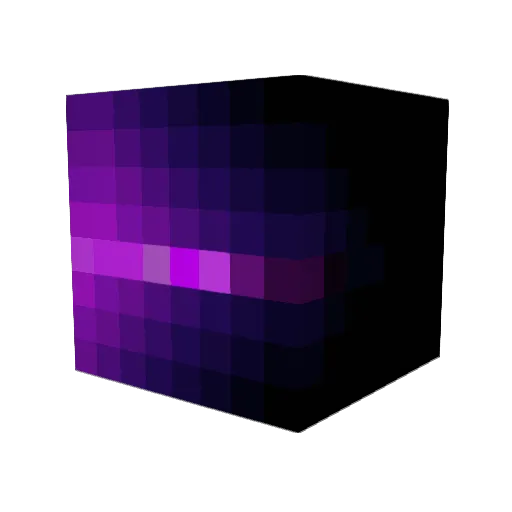Muriladas Minecraft avatar head, 3D render
