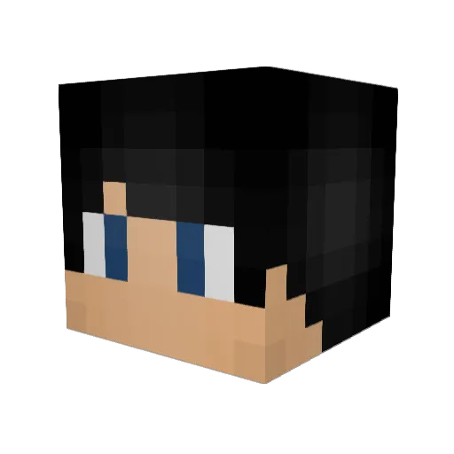 MuriloGuto Minecraft avatar head, 3D render