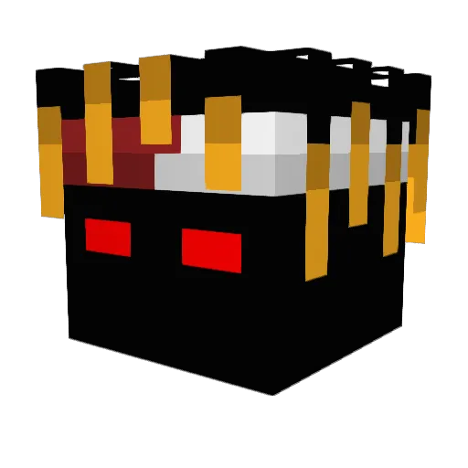 MuriloSkills Minecraft avatar head, 3D render