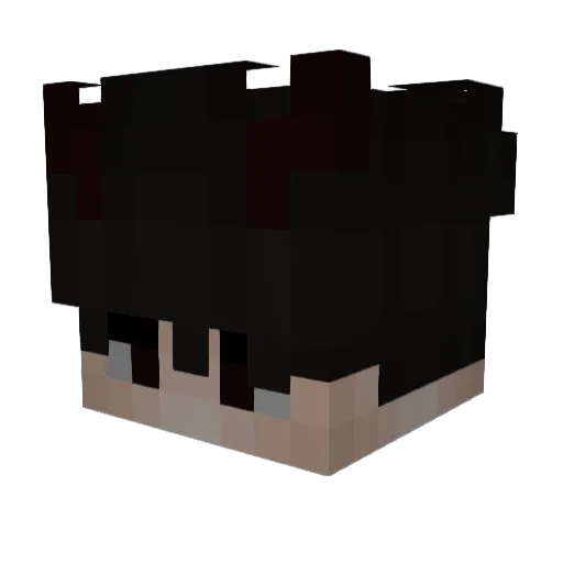 Murkaq1 Minecraft avatar head, 3D render