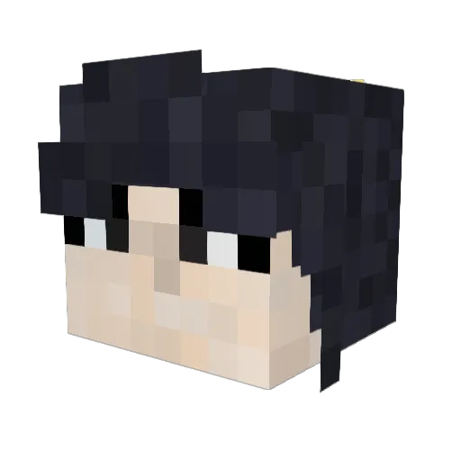 Murmyr Minecraft avatar head, 3D render