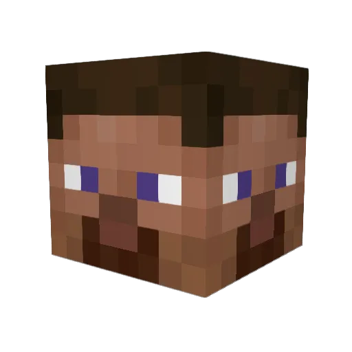 MurphMonsta4 Minecraft avatar head, 3D render