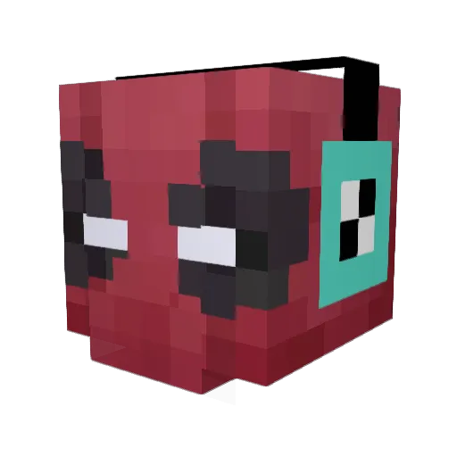 Murphy6977 Minecraft avatar head, 3D render