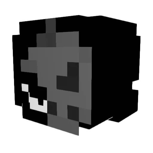 MurphyLaRacaille Minecraft avatar head, 3D render