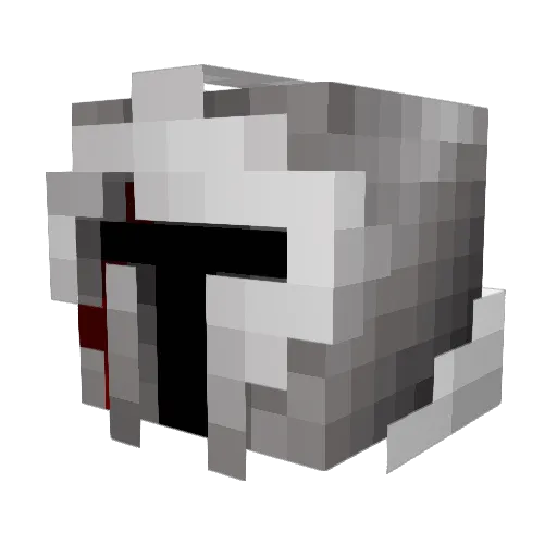Murphygatlin Minecraft avatar head, 3D render