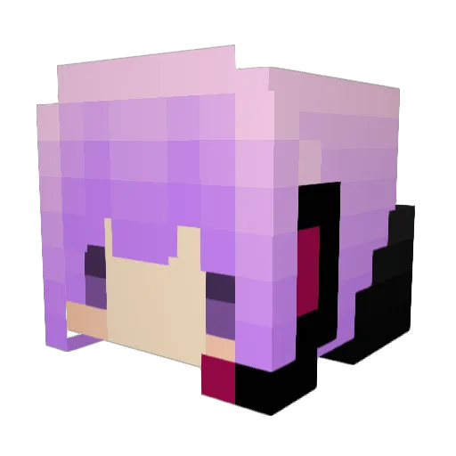 MurphyslawEC Minecraft avatar head, 3D render
