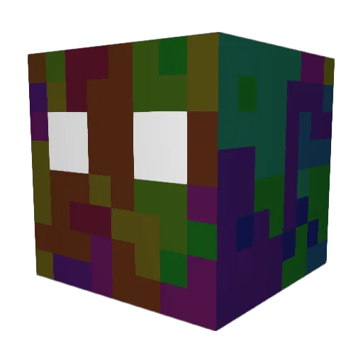 Murumu1 Minecraft avatar head, 3D render