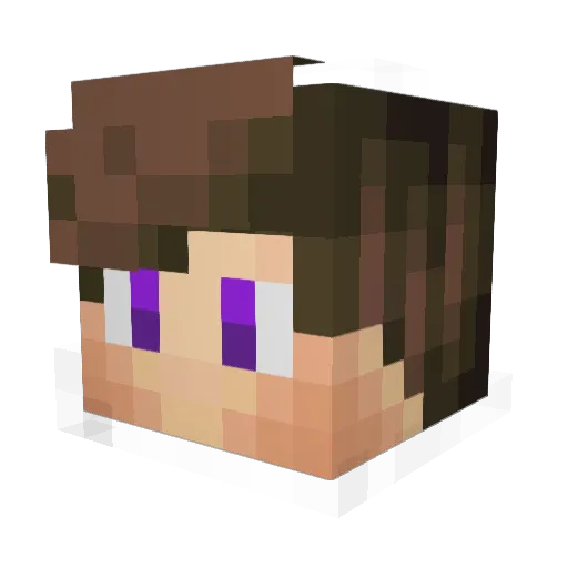 MusaKocoglu_7 Minecraft avatar head, 3D render