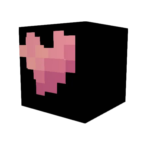 MuseTevas Minecraft avatar head, 3D render