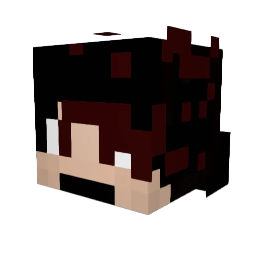 Muser_94 Minecraft avatar head, 3D render