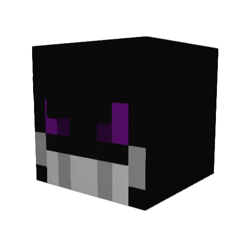 Musheme Minecraft avatar head, 3D render