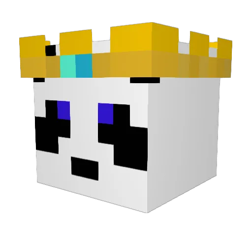 MushyHamster34 Minecraft avatar head, 3D render
