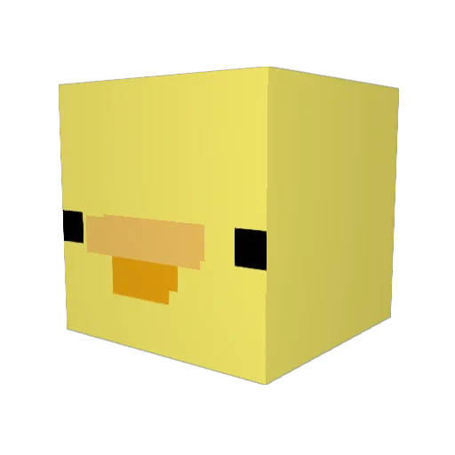 MusicMan39 Minecraft avatar head, 3D render