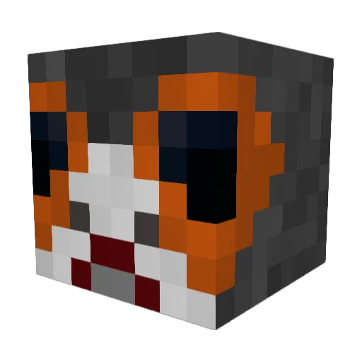 MusicStar19 Minecraft avatar head, 3D render