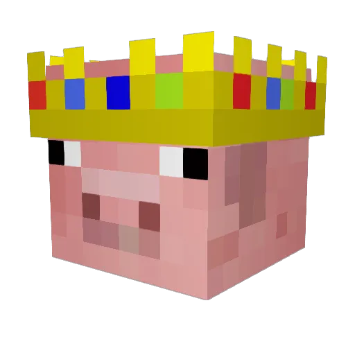 Musical_boi Minecraft avatar head, 3D render