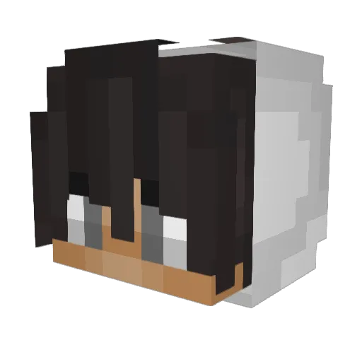 MusketGuy Minecraft avatar head, 3D render