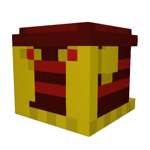 MuskyStoat Minecraft avatar head, 3D render