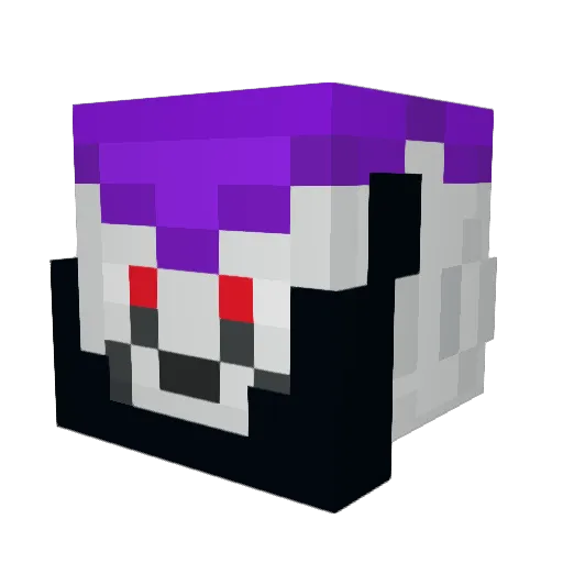Muslim_Frieza Minecraft avatar head, 3D render