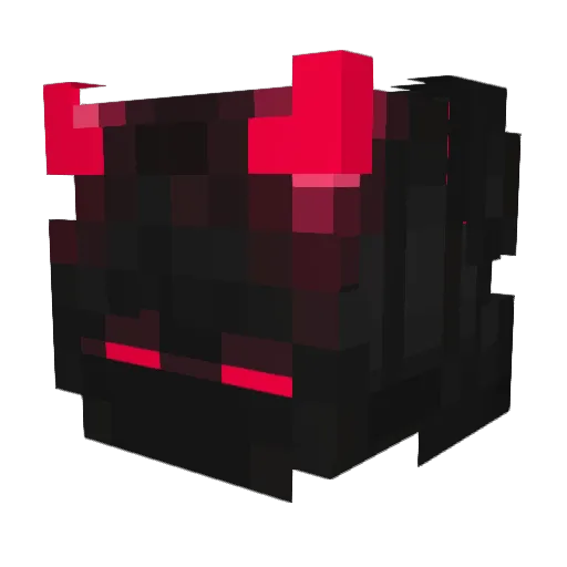 Mussepigen69 Minecraft avatar head, 3D render