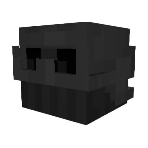 Mussy97 Minecraft avatar head, 3D render