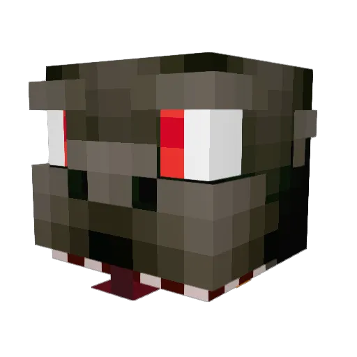 MustStayHigh Minecraft avatar head, 3D render