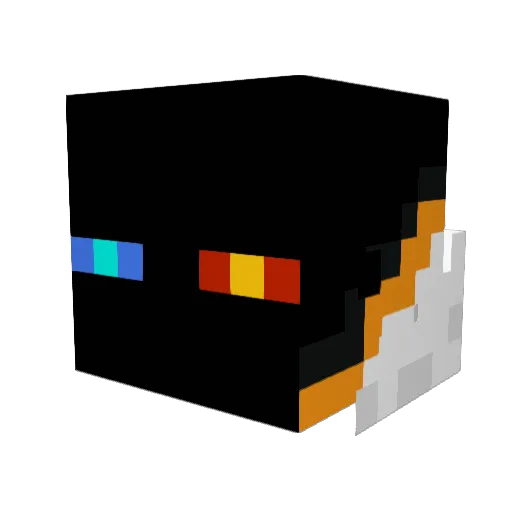 Mustafa_2Eume Minecraft avatar head, 3D render
