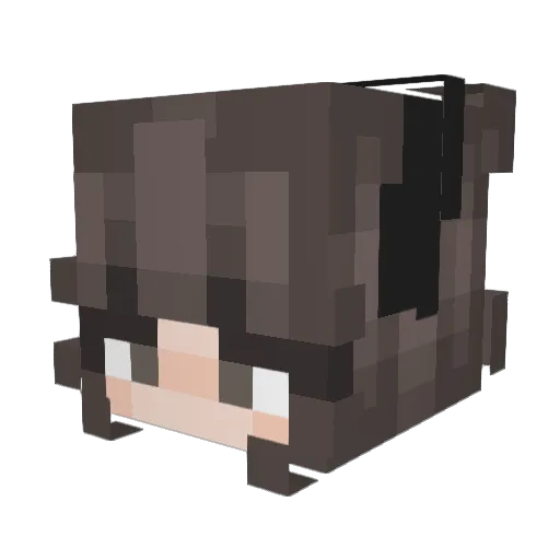Mustakissa78 Minecraft avatar head, 3D render