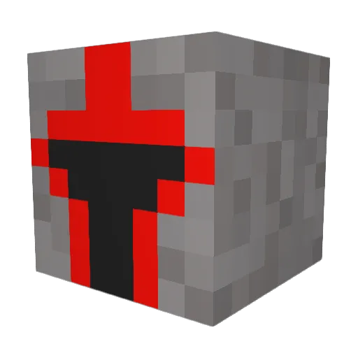 MustangMatt Minecraft avatar head, 3D render