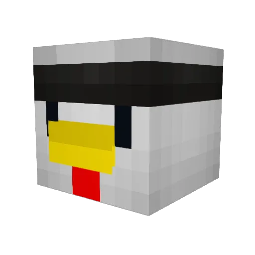 MustardMuncher69 Minecraft avatar head, 3D render