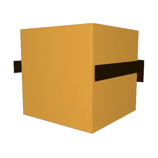 Musthappa Minecraft avatar head, 3D render