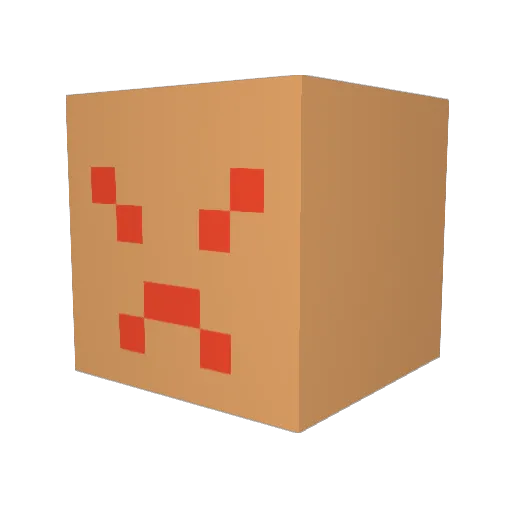 MustyMike2 Minecraft avatar head, 3D render