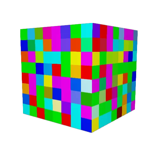 MustyMother Minecraft avatar head, 3D render