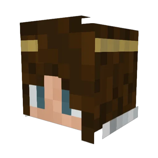 Musu_84 Minecraft avatar head, 3D render