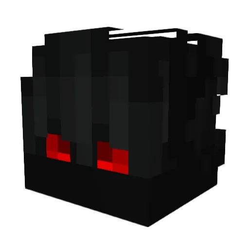 Muszka1432 Minecraft avatar head, 3D render