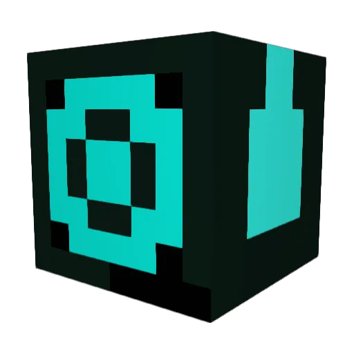 MuteMac Minecraft avatar head, 3D render