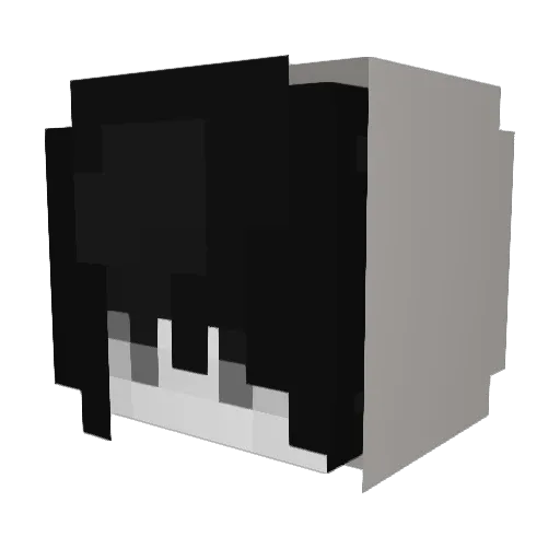 MutexxYT Minecraft avatar head, 3D render