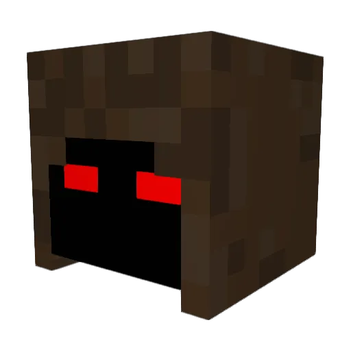 Mutkopf Minecraft avatar head, 3D render