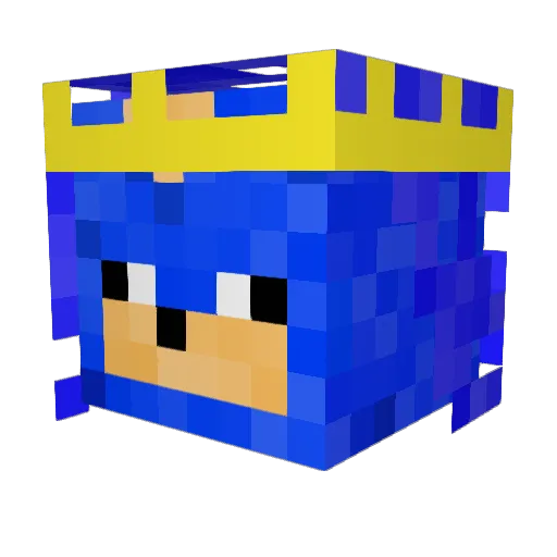 MutterLover88 Minecraft avatar head, 3D render