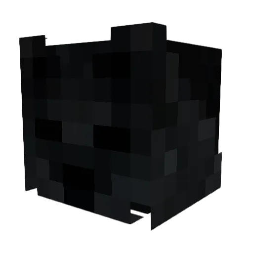 Mutterschiff Minecraft avatar head, 3D render