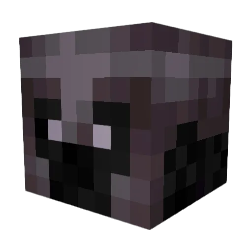 Muttony2 Minecraft avatar head, 3D render