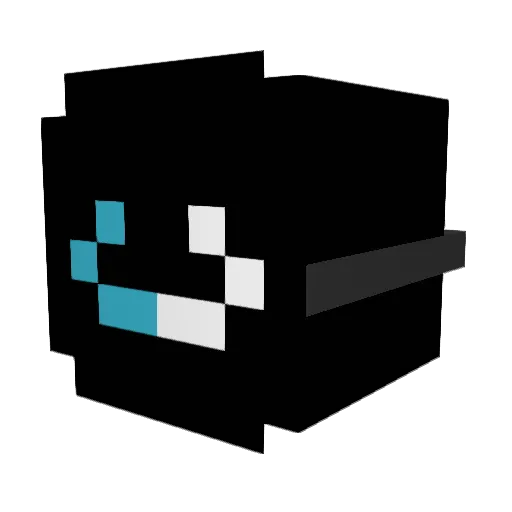 Muuki112 Minecraft avatar head, 3D render