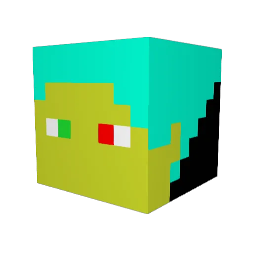 Muumijonne11 Minecraft avatar head, 3D render