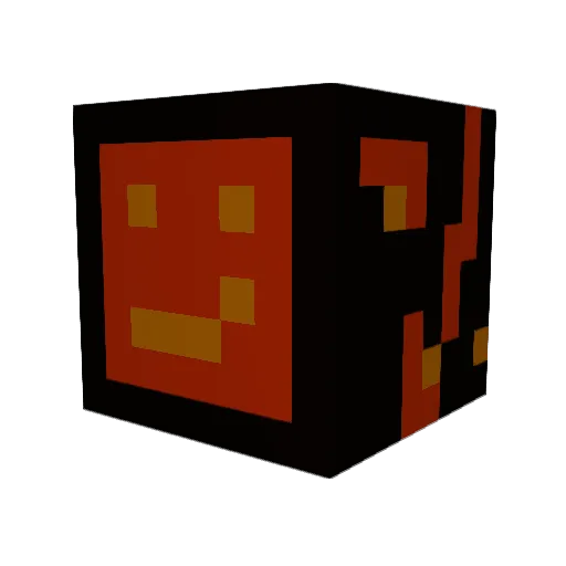 Muustaafa Minecraft avatar head, 3D render