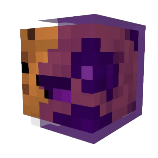 Mvh0n Minecraft avatar head, 3D render